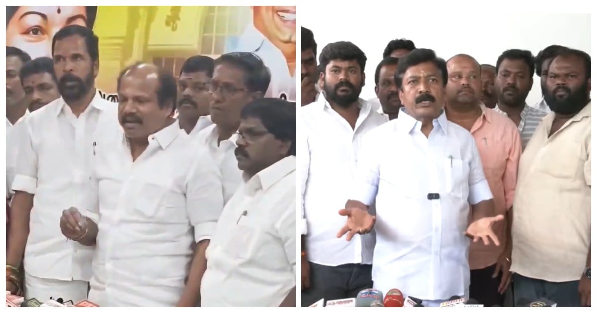 தவெகவின் கைக்கூலி சிவி சண்முகம்.. அதிமுக விழுப்புரம் மா.செ. பசுபதி விளாசல்! AIADMK District Secretary Pasupathi lashes out at C.V. Shanmugam