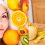 Fruit peels benefits glow and beauty to the skin