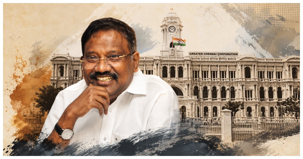 சென்னை மாநகராட்சியை 3 ஆக பிரிக்க வேண்டும்.. முதல்வர் விஜய்க்கு 'கராத்தே’ தியாகராஜன் கோரிக்கை Split Chennai Corporation into Three: BJP's Karate Thiagarajan Urges CM Vijay
