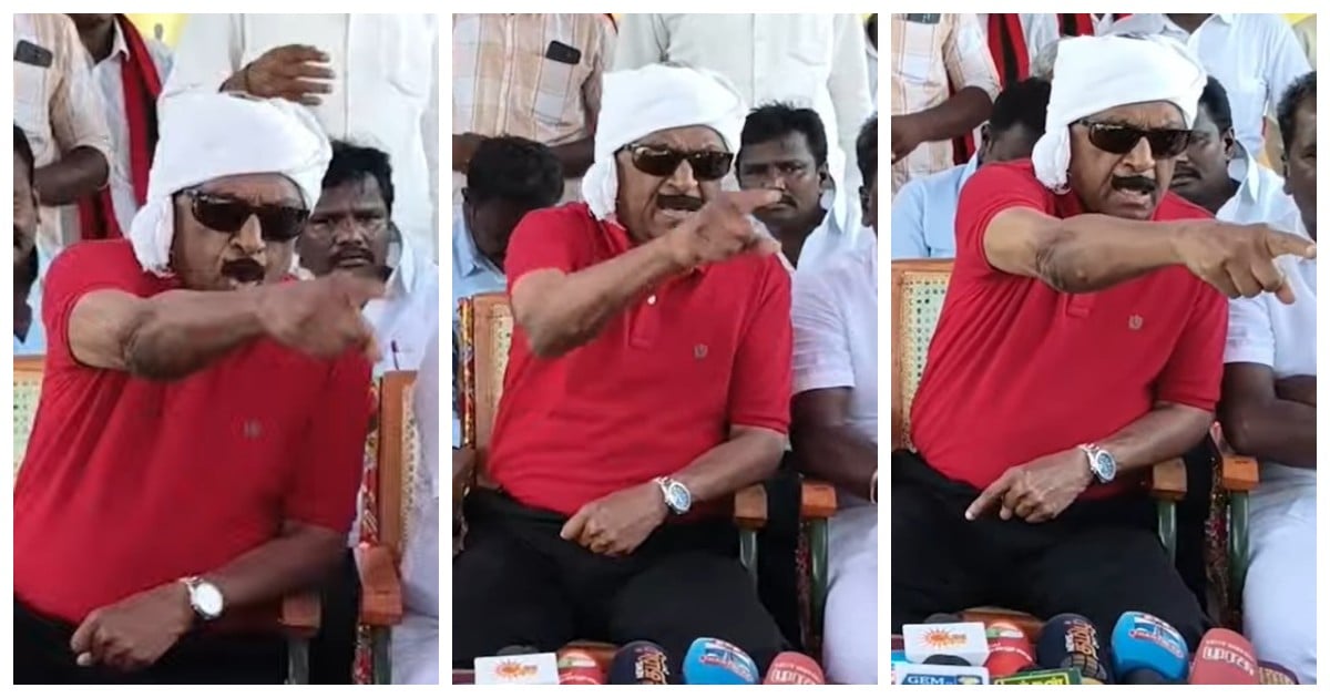 Tense Scenes at MDMK Chief Vaiko's Press Meet in Chengalpattu