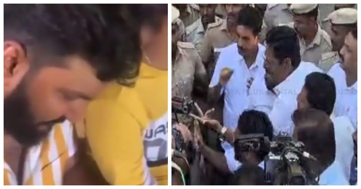 DMK cadres arrested for staging protest against Minister Sarathkumar
