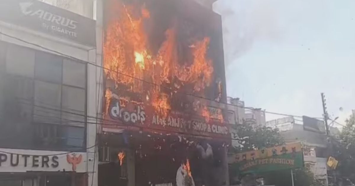 லக்னோ தீ விபத்து - lucknow coaching center fire accident deaths pm modi condolences
