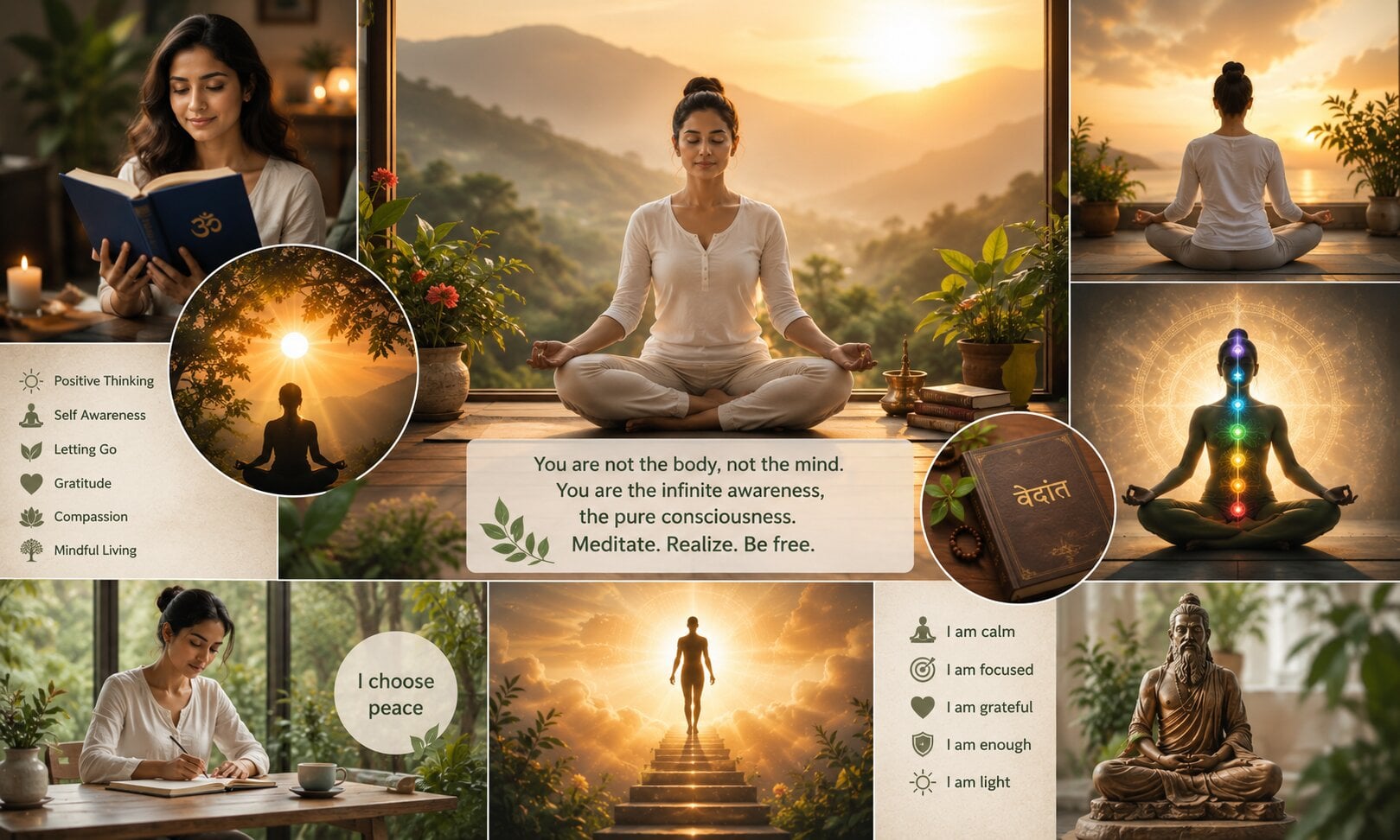 Yoga Day: சர்வதேச யோகா தினத் தொடர் (பகுதி 5) - நேர்மறை சிந்தனை: நச்சு எண்ண ஓட்டங்களை உடைத்து மனதை ஒருமுகப்படுத்தும் வேதாந்தா மற்றும் தியான முறை