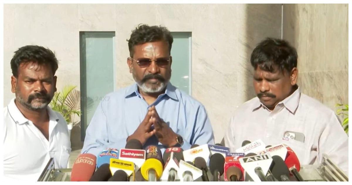 Thirumavalavan criticizes AIADMK MLAs' resignation as undemocratic