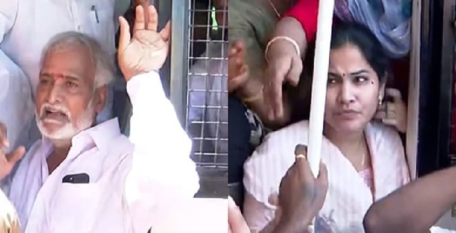 அமைச்சருக்கு எதிராக போராட்டம் :  மேயர் பிரியா, சேகர்பாபு கைது! ex minister sekar babu mayor priya arrested