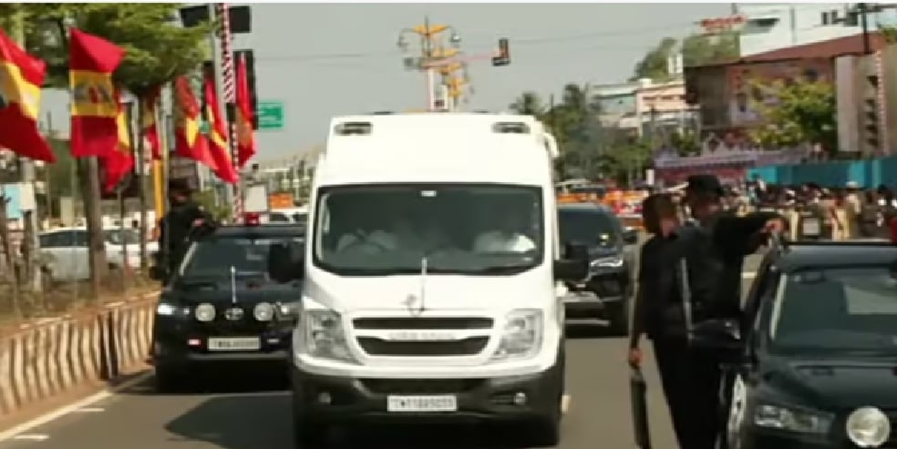 திருச்சியில் முதல்வர் விஜய் ரோடு ஷோ! Chief Minister Vijay road show in Trichy
