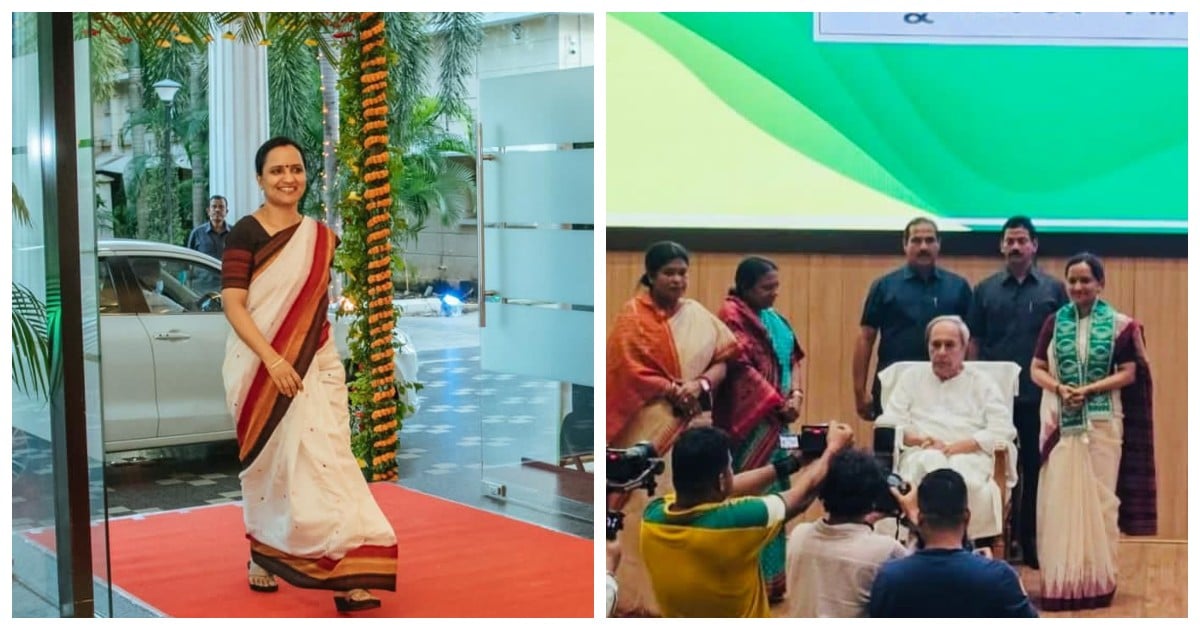 vk pandian wife sujata joins-bjd
