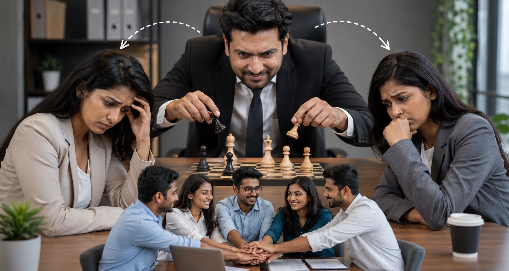 how to tackle boss using divide and rule policy