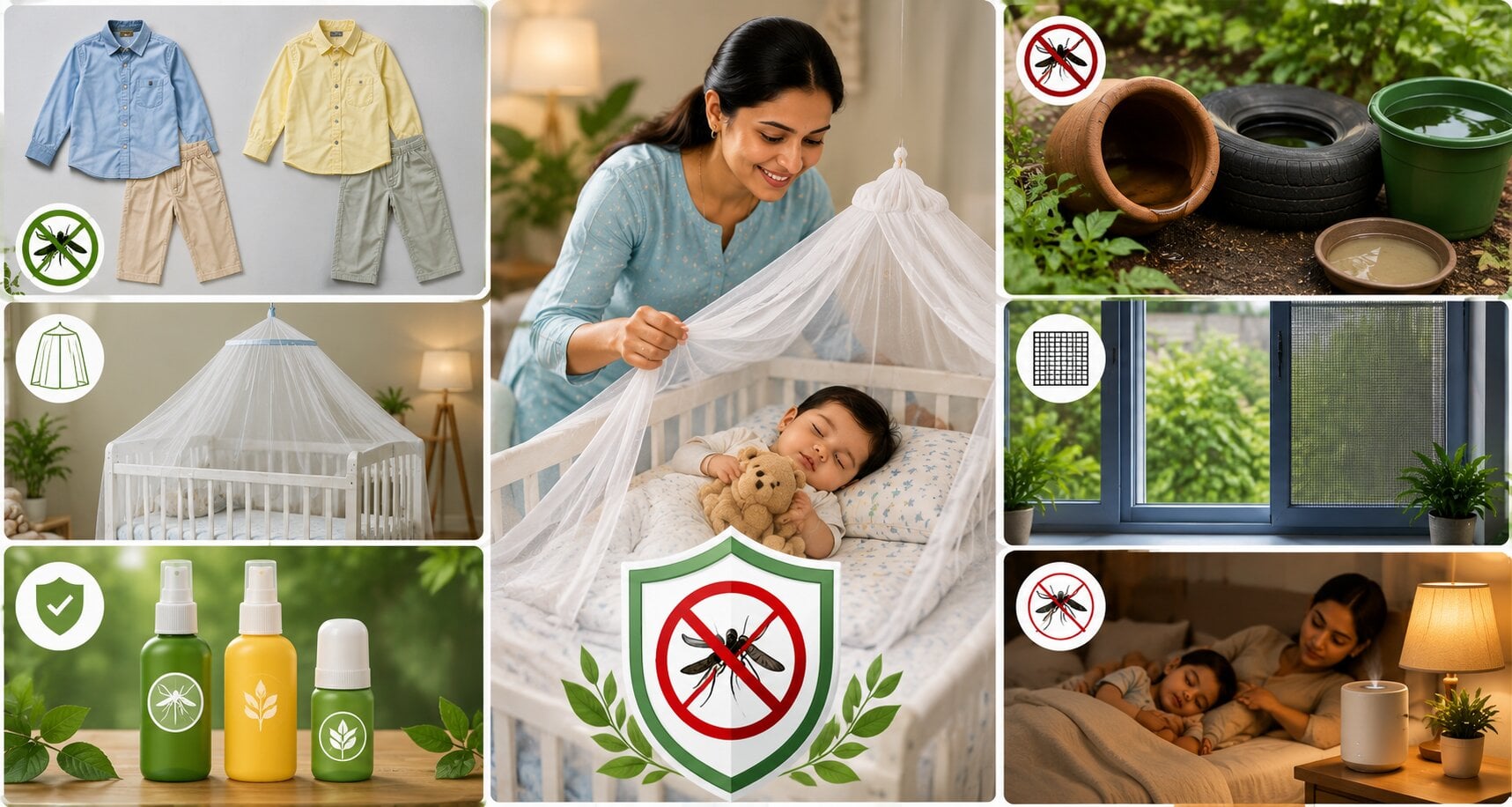 protect kids from mosquitoes