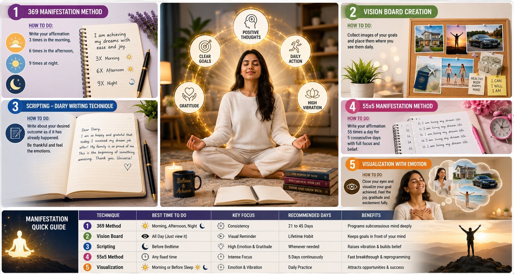 manifestation techniques for successful life guide