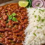 how to make punjabi dhabha style rajma chawal recipe easy