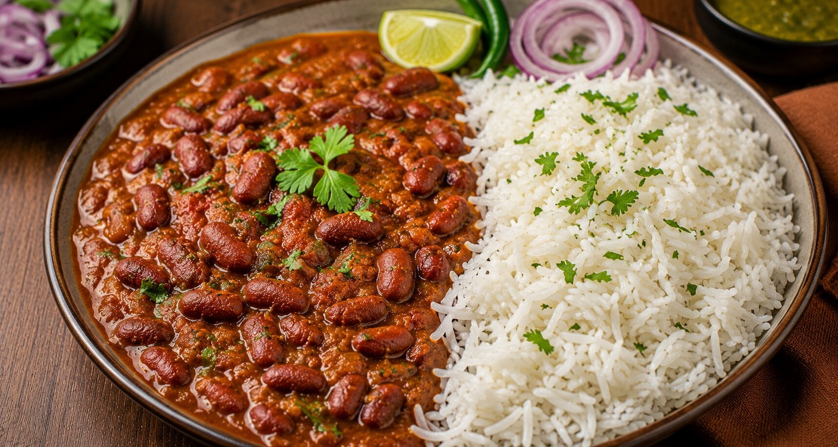 how to make punjabi dhabha style rajma chawal recipe easy