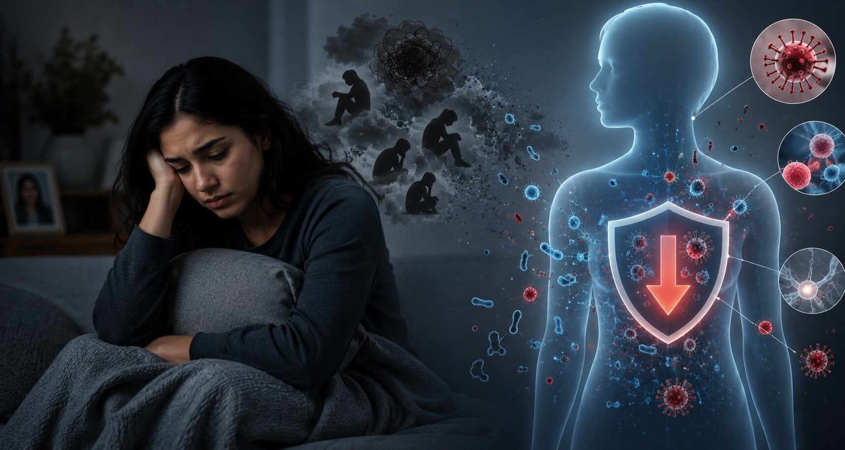 how depression weakens human immune system science connection