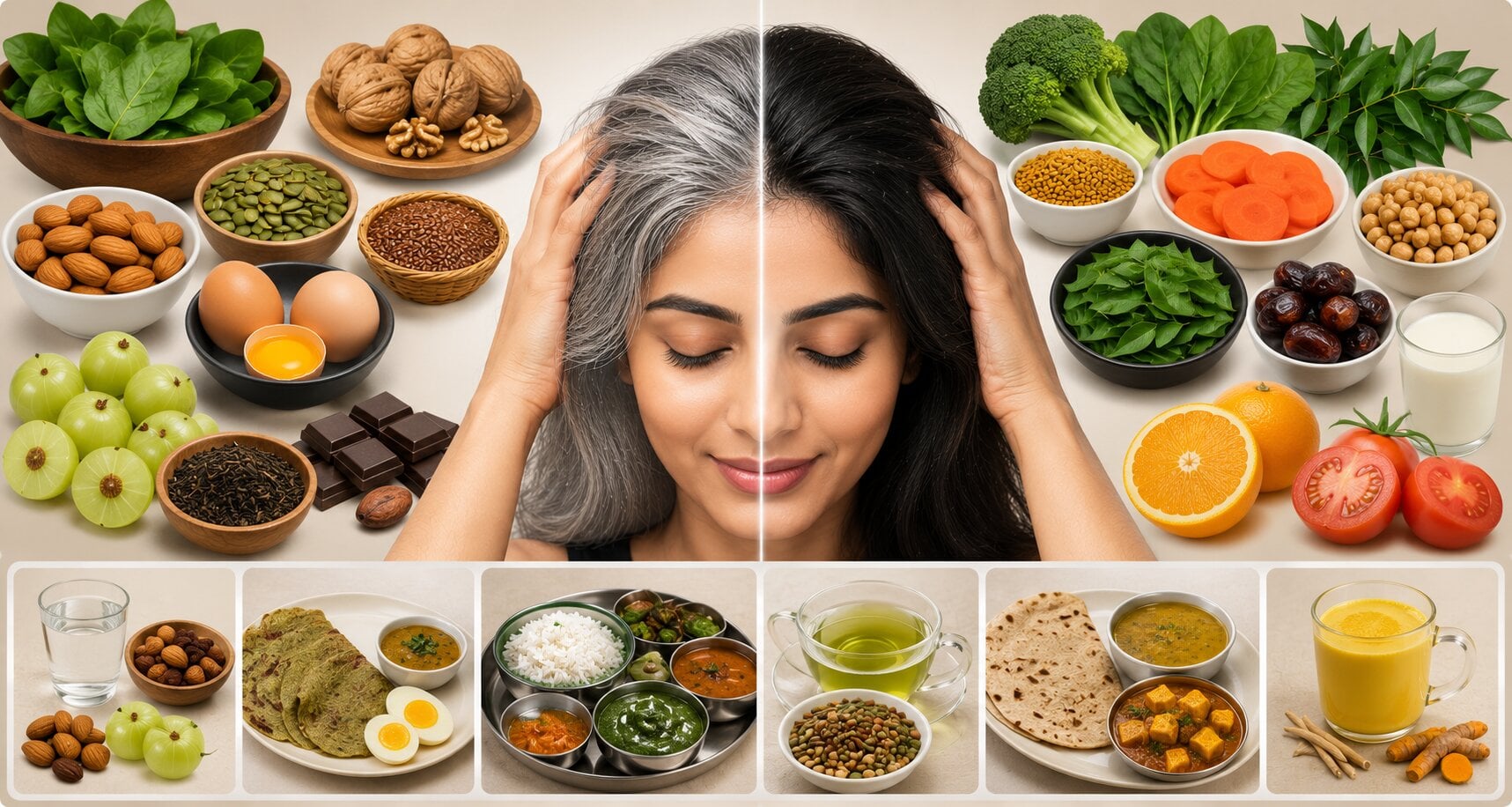 best foods and diet chart to boost melanin naturally in