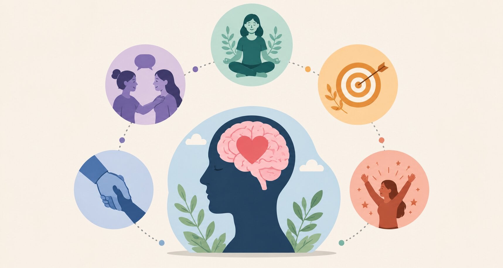 five cs of mental health resilience guide