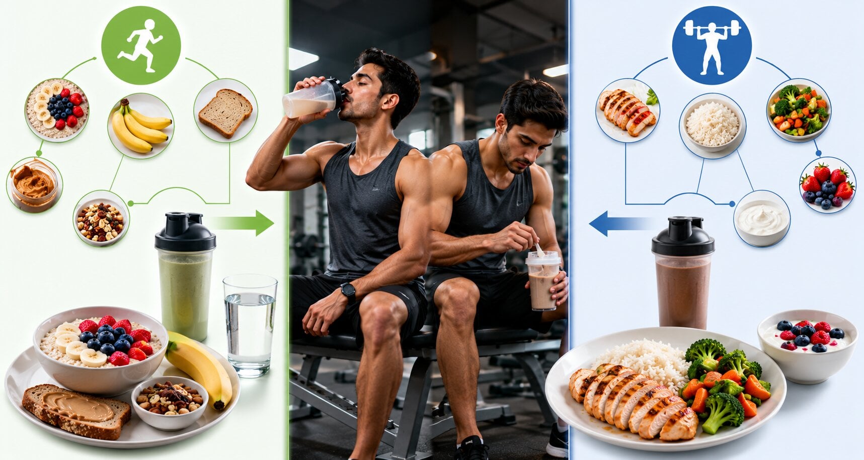 pre and post workout nutrition best foods timing guide