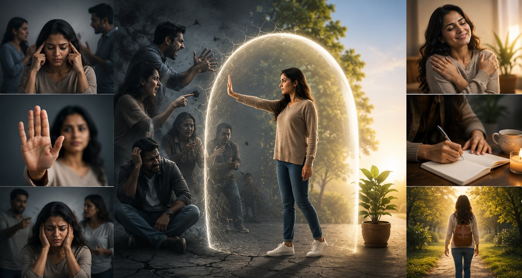 how to set strong psychological boundaries with toxic family members or partners