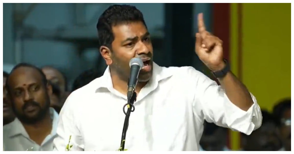 Minister Aadhav Arjuna Accuses Police of Aiding Massacre of 41 in Karur