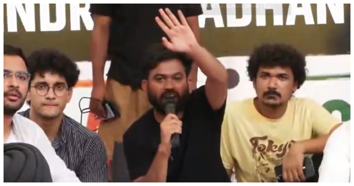 'Cockroach' Abhijeet Dipke Begins Indefinite Hunger Strike