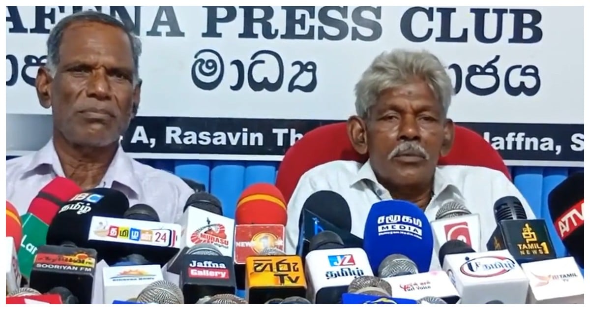 Sea turning into a battlefield... Sri Lankan Tamils warn CM Vijay