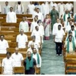 DMK's 'Green Towel' Protest Sparks Uproar in Parliament