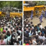 Delhi Turns into a Battlefield as 'Cockroaches' Clash with Police; Tear Gas and Lathicharge Reported