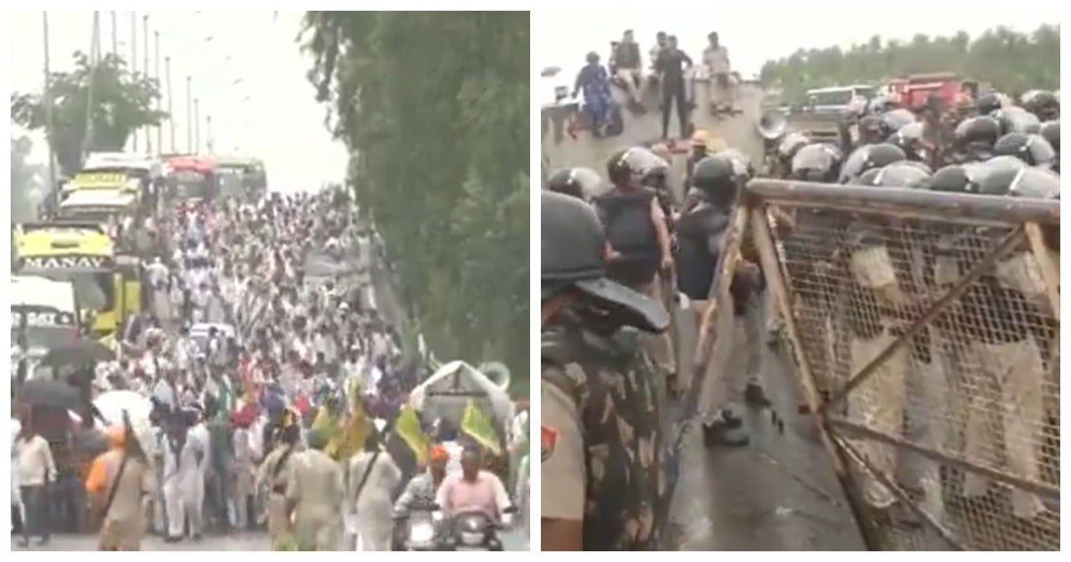 Yesterday 'Cockroach'.. Today Farmers! Fresh Tension in Delhi