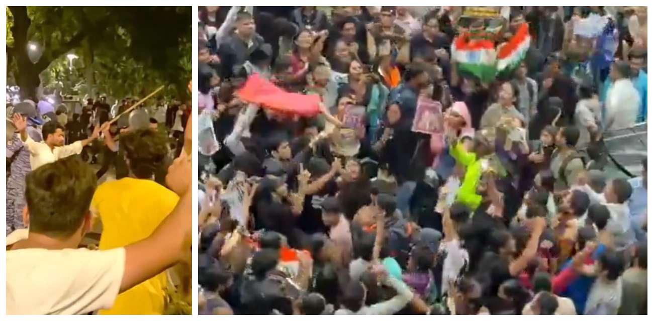 Massive violence in Delhi! thousands gather protest in Mumbai