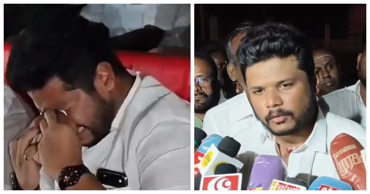 Were the tears shed while watching 'Jananayagan' fake? Minister Parvez clarifies