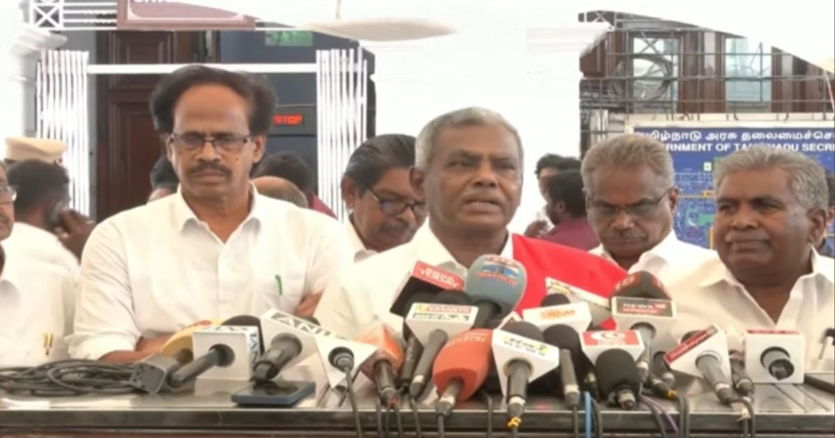 தவெக கூட்டணியில் நாங்கள் இல்லை - Left Supports TVK Govt Not Alliance