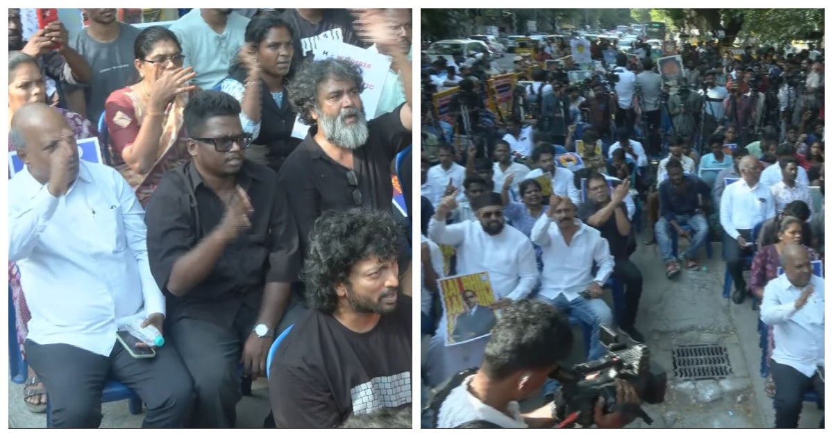 Anti-NEET: Kollywood Gathers at Chennai Protest