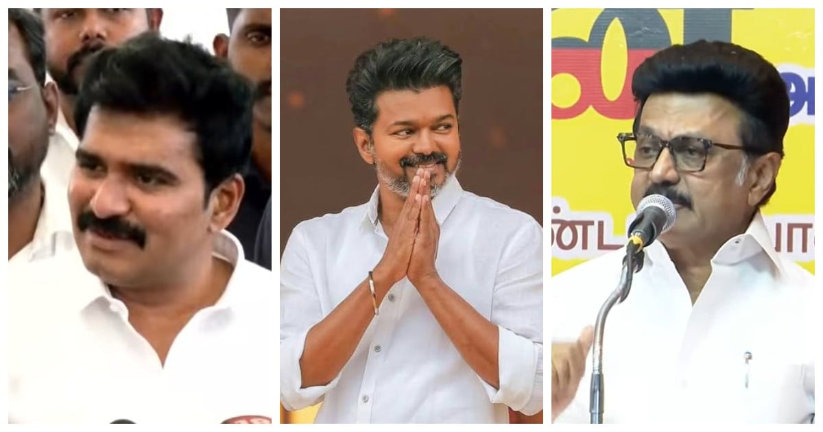 Plot to Topple Vijay's Govt. Minister Nirmal Kumar Lashes Out at M.K. Stalin