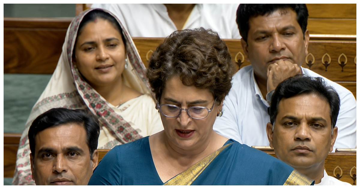 BJP 'Tension' Over Priyanka's Speech