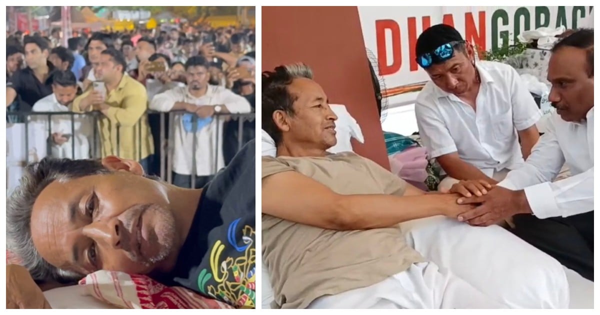 Sonam Wangchuk Forcefully Hospitalized After 21-Day Hunger Strike