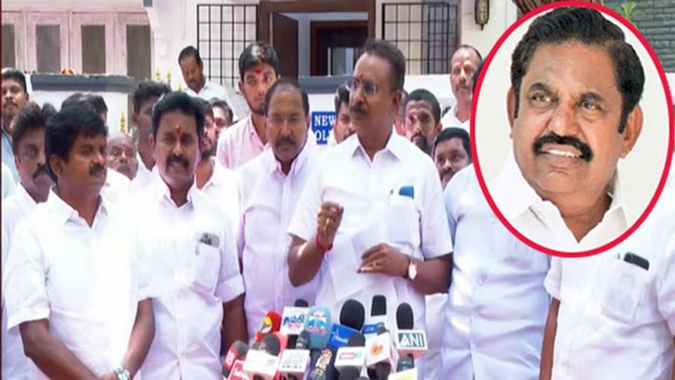 புதிய பொறுப்புகள் வேண்டாம் : வேலுமணி, தங்கமணி உள்ளிட்டோர் ஈபிஎஸுக்கு கடிதம்! Velumani Thangamani letter to eps