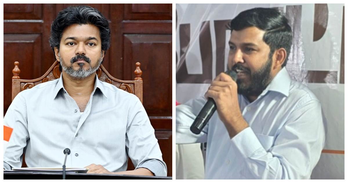 VCK’s Aloor Shahnawaz Slams NEET and Questions Vijay’s Policy Stance
