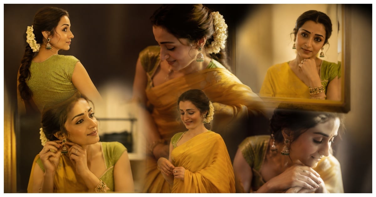 GALLERY: Actress Trisha- Latest clicks in 'Independence Day' outfit