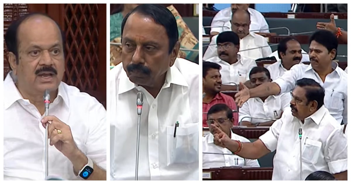 பற்ற வைத்த திமுக ஆஸ்டின்.. சபாநாயகர், செங்கோட்டையனுடன் கடுமையாக மோதிய இபிஎஸ்- முழு விவரம்! EPS Engages in a Heated Clash with the Speaker and K. A. Sengottaiyan in Assembly