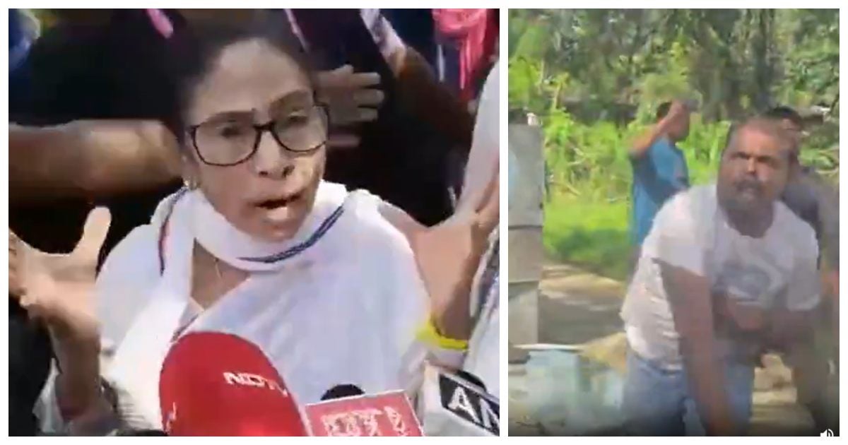 Mamata Banerjee Escapes Attack as Car Pelted with Stones