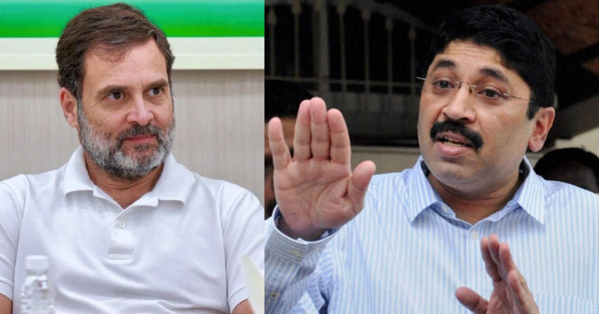 அப்பப்பா… எவ்வளவு துரோகங்கள்!  dayanidhi maran criticizes rahul gandhi