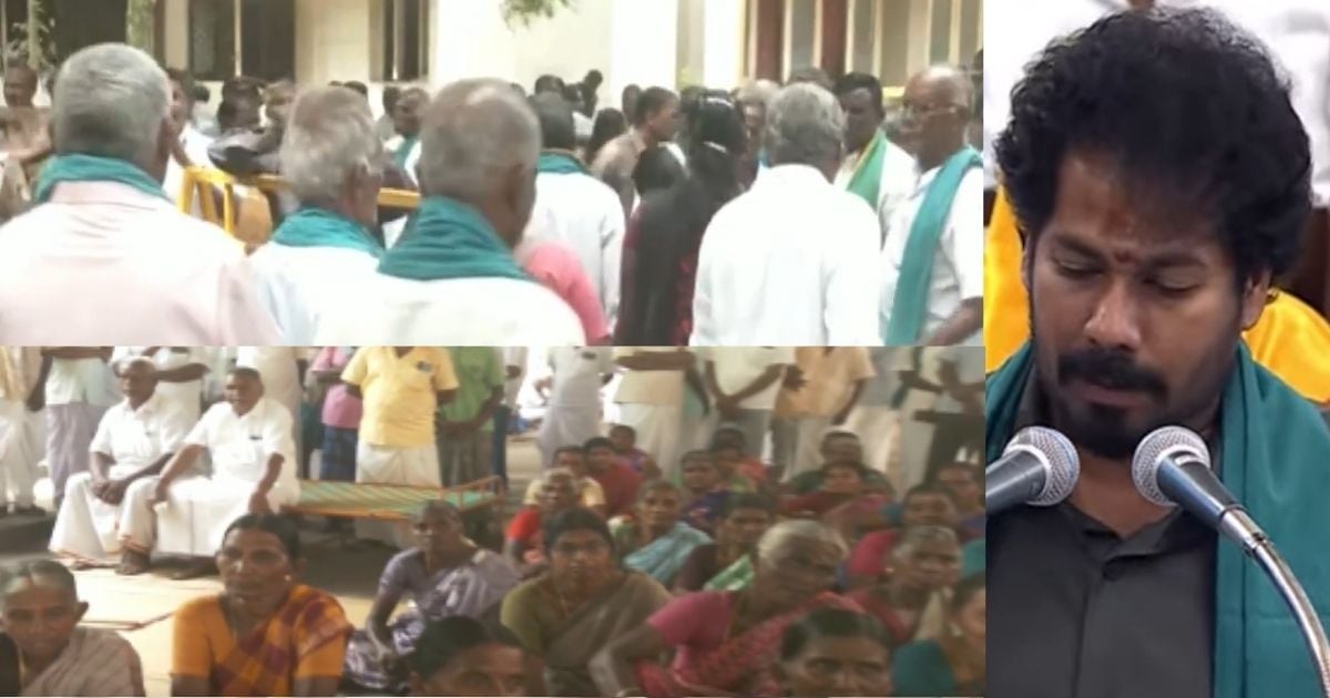 தண்ணீர் இல்லாம பட்ஜெட் எதுக்கு? erode farmers protest bhavanisagar