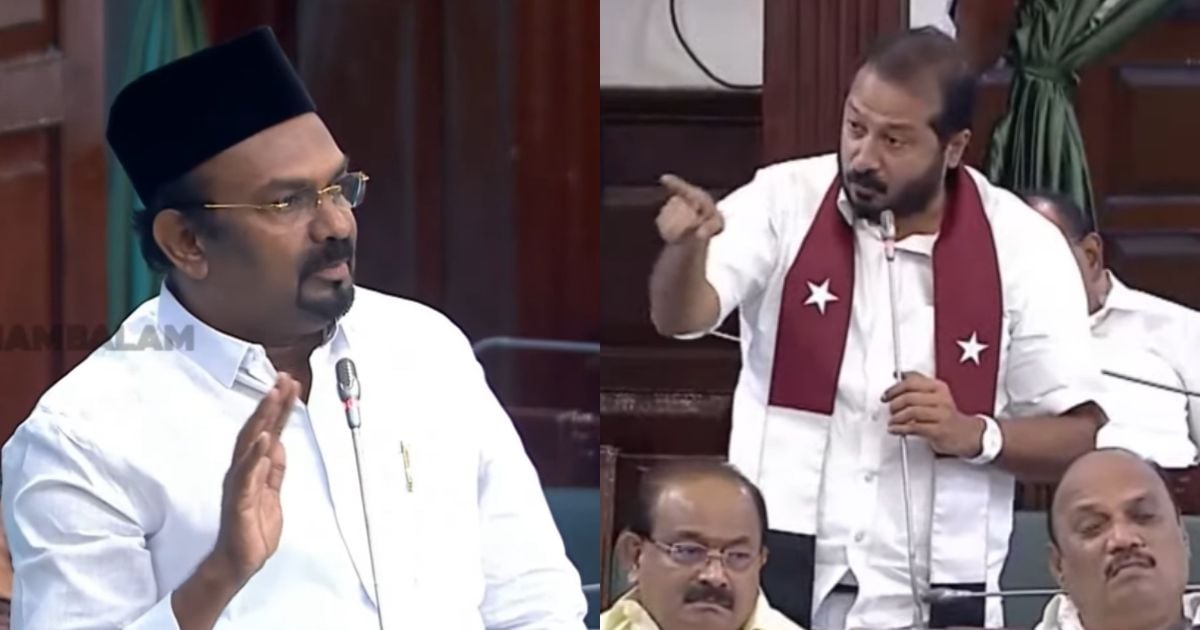 'தகுதியில்லை என்பதா?' அமைச்சர் ஷாஜகான் போச்சால் பேரவையில் அனல் பறந்த விவாதம் - tamil nadu assembly