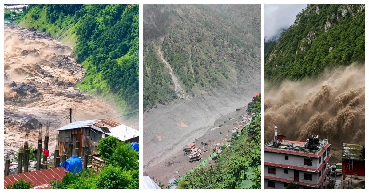 GALLERY: Devastating Floods in Nepal- Pics of Destruction