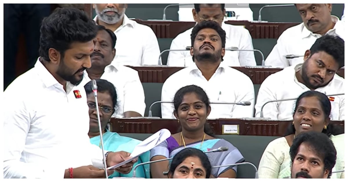 Speech by Minister Sarathkumar in the Assembly