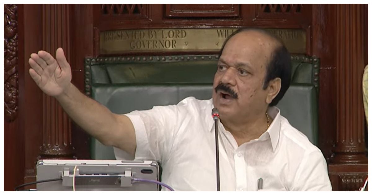 Dignity is essential even in a maiden speech: Speaker reprimands TVK MLA