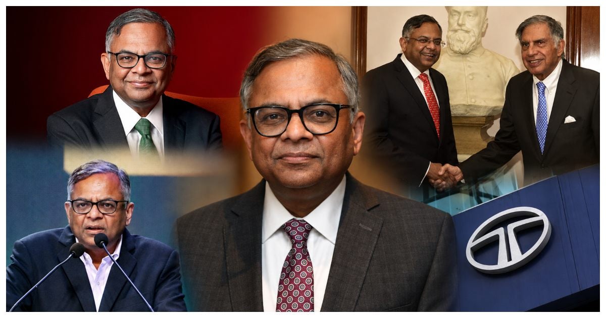 டாடா சன்ஸ் குழும தலைவர் சந்திரசேகரன் ராஜினாமா- என்ன நடந்தது? N Chandrasekaran Steps Down as Tata Sons Chairman