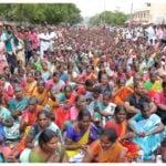 Theni: 5,000 People from 98 Villages Stage Massive Protest