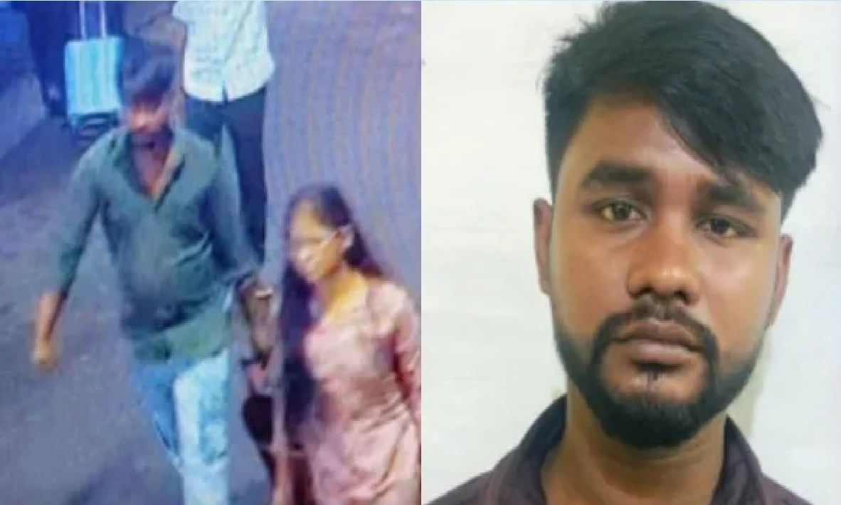 ஆக்ரா ரயிலில் பாதி உடல், பிரியாணி டபராவில் பாதி உடல்: கொடூர கொலையாளி மணிப்பூரில் கைது! Guduvanchery woman murder accused