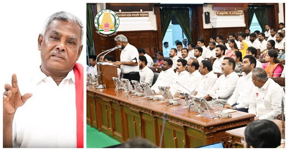 விஜய் அரசின் பட்ஜெட்.. சிபிஎம் பெ.சண்முகம் அதிருப்தி! CPM Leader P. Shanmugam Expresses Dissatisfaction with Vijay's Budget