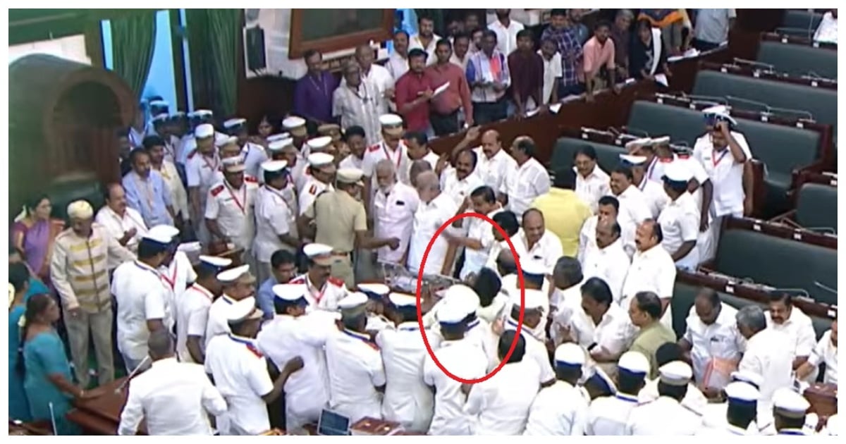 சட்டசபையில் ‘சாமி ஆடிய’ திமுக எம்.எல்.ஏ.! DMK MLA ‘Trances Out’ in Assembly